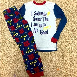 Harry Potter kids pajama set - size 10